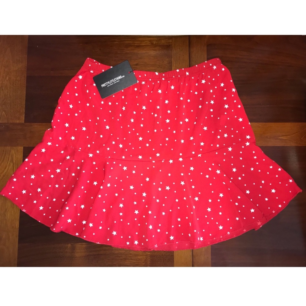 Star Print Skirt